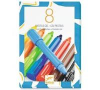 8 Stylo pastels gel classiques Bleu G