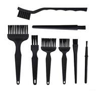 8 tailles de brosses de nettoyage antistatiques pour une utilisation sur des composants et des surfaces de précision qui nécessitent un retrait doux de la poussière