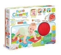 8 tapis eveil sensoriel + 8 blocs de construction clemmy soft - differentes textures souple - baby gym motricite bebe - jouet premier agemois