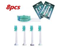 8 Têtes Brosse À Dent Compatible Avec Philips Sonicare Proresults Diamondclean, Easyclean, Flexcare, Healthywhite, Hydroclean, Power Up, Plaque Control, Gum Health