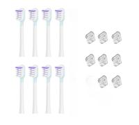 8 têtes de brosse à dents, compatible avec Laifen, SE i2 ABS