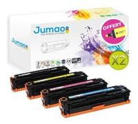 8 Toners cartouches d'impressions type Jumao pour HP CE410X CE411A CE412A CE413A G