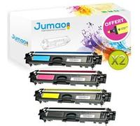 8 Toners cartouches Jumao type TN241 / TN245 pour Brother MFC-9330CDW