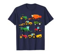 8 Tracteurs & Machines agricoles Moissonneuse-batteuse Garçon Cadeau T-Shirt