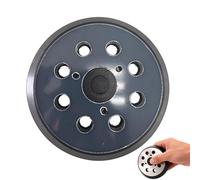 8-trous disque de ponçage 125 mm compatible avec Makita bo5041, disque de rechange avec dos auto-agrippant pour ponceuse excentrique, disque de ponçage universel de 125 mm de rechange, compatible avec