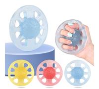 8 trous renforceur de main élastique souple pour les doigts pour les thérapies physiques pour homme et femme