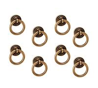 8 Un. poignées de meuble anneau bronze vieilli tiroir classique - diamètre 32MM