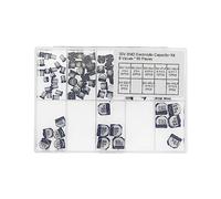 8 Valeurs total 95 Pièces 35 SMD Kit condensateur électrolytique 10uF 22uF 33uF 47uF 100uF 22uF 330uF 470uF