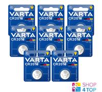 8 VARTA CR2016 BATTERIE LITHIUM 3V KNOPFZELLE DL2016 E-CR2016 EXP 2032 NEU