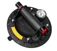 8" Ventouse à vide pour soulèvement de carrelage, lève-vitre avec manomètre Max. 200 kg, lève-vitre avec boîte à outils portable, ventouse pour carrelage, lève-vitre pour stratifié, carrelage, verre