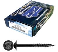 #8 Vis à bois à tête ronde à tête bombée pour armoire, meuble, bardage et garniture de construction générale 2,3 kg ~ 738