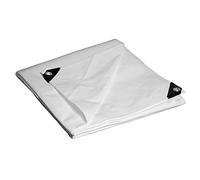 8 'x 10' Dry Top Heavy Duty Blanc Taille complète Polypropylène Poly Tarp item #, 308105