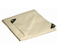 8 'x 10' Dry Top Heavy Duty Blanc Taille complète Polypropylène Poly Tarp item #, 312201