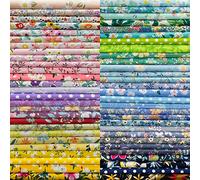 8 "x 8" 25 PCS 100% Coton Tissus pour Quilting Couture DIY & Quilt Débutants, Quilting Tissu Squares