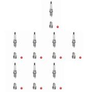 8 x Bougie d'allumage NGK pour AUDI, SEAT, SKODA, VW A1, A3, A3 8P, A3