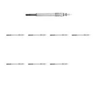 8 x Bougie de préchauffage FEBI BILSTEIN pour OPEL ASTRA G, ASTRA G