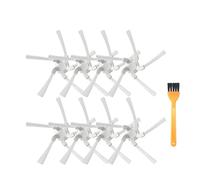 8 X Brosse latérale 1 X Brosse de Nettoyage. Compatible avec Dreame Bot W10, Brosse latérale, Accessoires de Brosse rotative, pièces de Rechange for aspirateur Robot W10 Pro