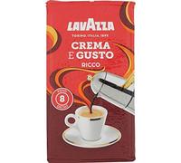 8 x crème Lavazza Gusto Gusto Ricco Italian Ground Coffe Espresso 250 g
