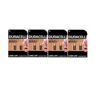8 x Duracell MN21 A23 23 A (4 ampoules de 2 batteries) 8 piles