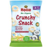 8 x HOLLE Organic Crunchy Snack Rice-Lentils 25g