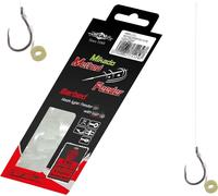 8 x MIKADO METHOD FEEDER hameçon MF13 Rig `s avec pellet/bande d'appât hameçon feeder #10 - 10cm
