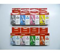 8 x Original Canon Set BCI-6 Pixma i990 i9900 i9950 iP8500