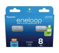 8 X Piles Rechargeables Panasonic Eneloop AA 2000mAh Ni-MH Accu LR6 BK-3MCCE