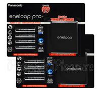 8 X Piles Rechargeables Panasonic Eneloop PRO AAA 930mAh Boîte De Rangement