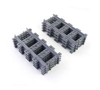 8 x Rails droits Lego City