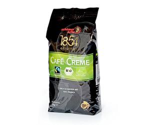 8 x Schirmer Kaffee Cafe Creme Bio 100 % Arabica Café en grains 1000g