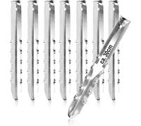 8 X Steel Tent Pegs-Semi-Circular And Robust Ground Pegs For Camping And Outdoors-Ideal For Normal Ground (8 Pieces-30 Cm)