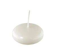 8 XXL Bougies flottantes Ivoire 3,2 x 8 cm