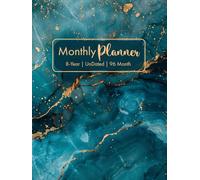 8 Year Undated Monthly Planner: 96 Months of Personalized Planning