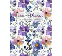 8 Year Undated Monthly Planner: 96 Months of Personalized Planning