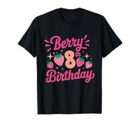 8 Years Old Strawberry Birthday 8th Birthday T-Shirt