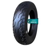 80/100-9 Pneus Sans Chambre Compatibles avec Pneu 3.00-9, 45J, 80 100-9 Pneu Tout Terrain de Remplacement pour Scooter Tondeuse Brouette, Caoutchouc Résistant à l'Usure