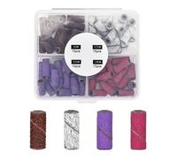 80/120/150/180/240 Grain Machine à ongles Forets à ongles Bandes de ponçage pour perceuse Lime Acrylique Ongles Gel Remover Polissage Outil de mise en forme