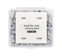80/120/150/180/240 Grain Machine à ongles Forets Bandes de ponçage pour lime à ongles acrylique Gel retrait des ongles manucure pédicure