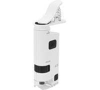 80-120X Zoom LED ajustable Microscope pour téléphone portable Mini loupe pour téléphone intelligent Pince loupe