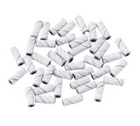 80# 180# 240# Bandes abrasives pour perceuse à ongles Bandes abrasives Lime électrique Ponceuse à ongles Set avec mandrin gratuit