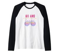 80 Ans et Toujours Aussi Jeune C'est Le Secret Manche Raglan