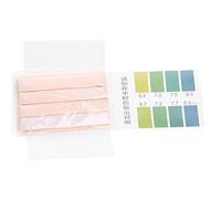80 bandelettes pH 6,4-8,0 pH alcalin, indicateur de pH en papier pour test de litmus de l'eau