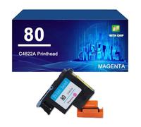 80 C4820A C4821A C4822A C4823A Tête d'impression Compatible pour HP 1050 1055 1000,C4822A-1 Pack