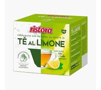 80 capsules Bevanda au thé au citron préparées au goût sucré pour restaurant