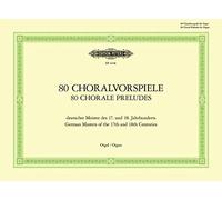 80 choralvorspiele orgue