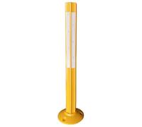 80 cm Bollard De Sécurité, D'Espace De Stationnement, Borne De Sécurité Routière Amovible Jaune, pour Travaux Routiers Et Gestion De La Circulation(B,1pcs)