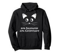 80% Coton, 20% Poils de Chat - Traces - Dictons - Chats Sweat à Capuche