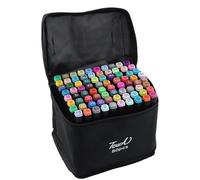 80 Couleurs Feutre A Alcool, Marqueurs Double Pointe, Art Croquis Stylos Marker Permanent, Feutres Coloriage Adulte 2S Séchage Rapide pour la Peinture, le Croquis, les Livres de Coloriag (80 Couleurs)