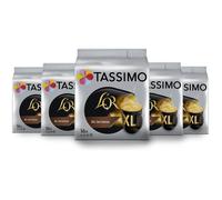 80 Dosettes Café Extra Long Intense L'Or, Compatibles Avec Les Machines , 80 Cafés Xl, Intense Et Puissant, 5 Packs De 16 Dosettes