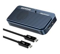 80 Gbps Boîtier SSD M.2 NVMe - Prend en Charge Jusqu’à 8 to, contrôle Intelligent de la température et Refroidissement par Ventilateur - Compatible Thunderbolt 3/4/5, USB4,USB 3.2/3.1/3.0